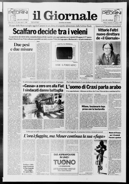 Il giornale : quotidiano del mattino